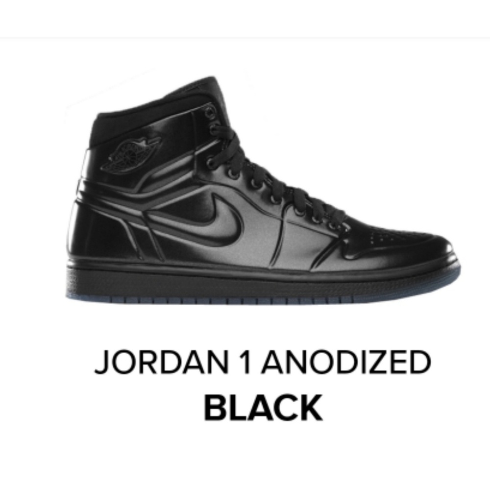 Air Jordan 1 Anodized "Foamposite"
Size 10.5 Black